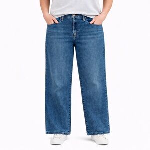 Levi’s 505 Straight Cropped Jeans